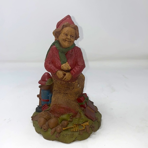 Vintage Tom Clark Cairn Studio Noel Christmas Gnome Figurine Hand‎ Signature